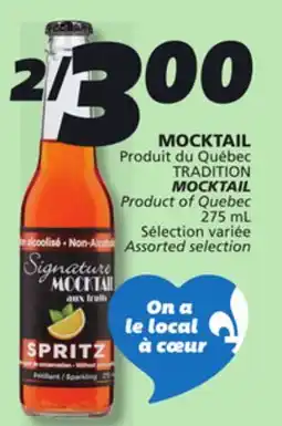 IGA TRADITION MOCKTAIL offer