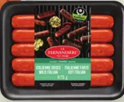 IGA LA FERNANDIÈRE FRESH SAUSAGE COMBO offer