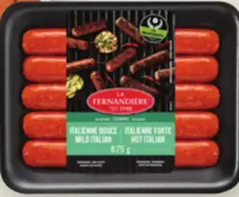 IGA LA FERNANDIÈRE FRESH SAUSAGE COMBO offer