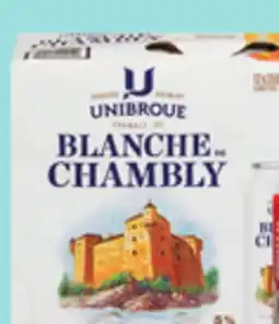 IGA BLANCHE DE CHAMBLY BEER offer