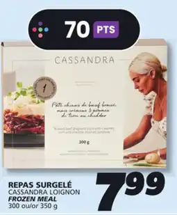 IGA CASSANDRA LOIGNON FROZEN MEAL offer