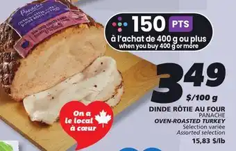 IGA PANACHE OVEN-ROASTED TURKEY offer
