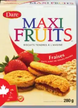 IGA DARE MAXI-FRUITS COOKIES offer