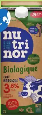 IGA NUTRINOR ORGANIC CREAM OR MILK offer