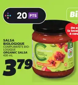 IGA COMPLIMENTS BIO- LOGIQUE ORGANIC SALSA offer