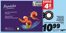 IGA PANACHE FROZEN BACON-WRAPPED SHRIMP offer