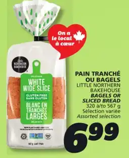 IGA LITTLE NORTHERN BAKEHOUSE BAGELS OR SLICED BREAD offer