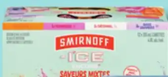 IGA SMIRNOFF ICE ALCOHOLIC MALT BEVERAGE offer