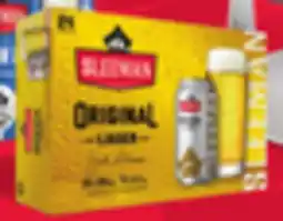 IGA SLEEMAN ORIGINAL DRAUGHT BEER offer