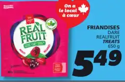 IGA DARE REALFRUIT TREATS offer