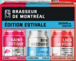 IGA BRASSEUR DE MONTRÉAL BEER offer