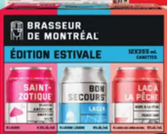 IGA BRASSEUR DE MONTRÉAL BEER offer