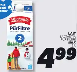 IGA LACTANTIA PUR FILTRE MILK offer