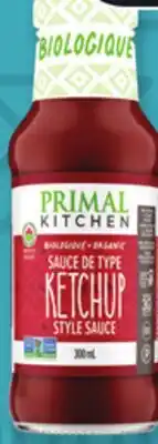 IGA PRIMAL KITCHEN (300 mL) KETCHUP, SAUCE OR DRESSING offer