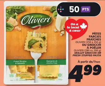 IGA OLIVIERI SKILLET GNOCCHI OR FRESH STUFFED PASTA offer