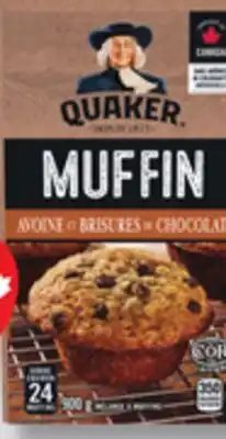 IGA QUAKER MUFFIN OR PANCAKE MIX offer