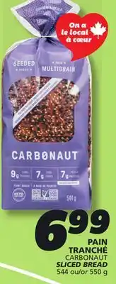 IGA CARBONAUT SLICED BREAD offer