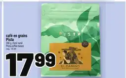 Metro CAFÉ EN GRAINS PISTA | PISTA COFFEE BEANS offer