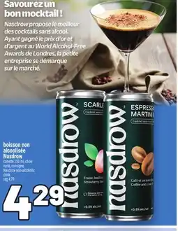 Metro BOISSON NON ALCOOLISÉE NASDROW | NASDROW NON-ALCOHOLIC DRINK offer