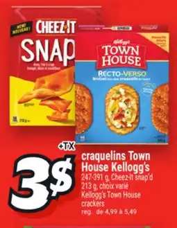 Metro CRAQUELINS TOWN HOUSE KELLOGG'S | KELLOGG'S TOWN HOUSE CRACKERS offer