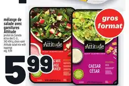 Metro MÉLANGE DE SALADE AVEC GARNITURES ATTITUDE | ATTITUDE SALAD MIX WITH TOPPINGS offer