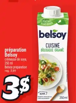 Metro PRÉPARATION BELSOY | BELSOY PREPARATION offer