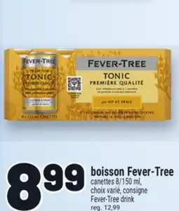 Metro BOISSON FEVER-TREE | FEVER-TREE DRINK offer