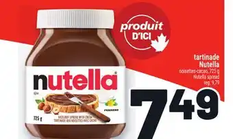 Metro TARTINADE NUTELLA | NUTELLA SPREAD offer