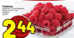 Metro FRAMBOISES | RASPBERRIES offer