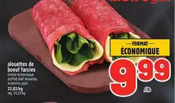 Metro ALOUETTES DE BOEUF FARCIES | STUFFED BEEF ALOUETTES offer