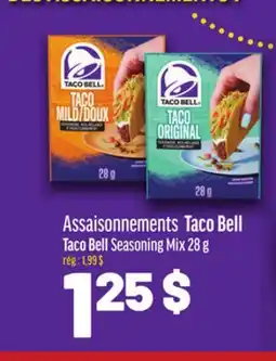 Metro ASSAISONNEMENTS TACO BELL | TACO BELL SEASONING MIX offer