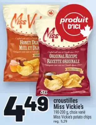 Metro CROUSTILLES MISS VICKIE'S | MISS VICKIE'S POTATO CHIPS offer