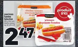 Metro SAUCISSES FUMÉES SELECTION | SELECTION WIENERS offer