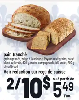 Metro PAIN TRANCHÉ | SLICED BREAD offer