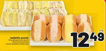 Metro SANDWICHS ASSORTIS | ASSORTED SANDWICHES offer