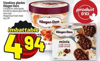 Metro FRIANDISES GLACÉES HÄAGEN‑DAZS | HÄAGEN-DAZS FROZEN TREATS offer