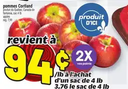 Metro POMMES CORTLAND | APPLES offer