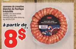 Metro COURONNE DE CREVETTES BLANCHES DU PACIFIQUE IRRÉSISTIBLE | IRRÉSISTIBLE PACIFIC WHITE SHRIMP RING offer