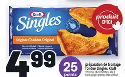 Metro PRÉPARATION DE FROMAGE FONDUE SINGLES KRAFT | KRAFT SINGLES PROCESS CHEESE FOOD offer