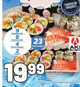 Metro SUSHIS AKI SUSHI offer