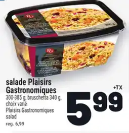 Metro SALADE PLAISIRS GASTRONOMIQUES | PLAISIRS GASTRONOMIQUES SALAD offer