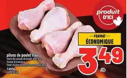 Metro PILONS DE POULET FRAIS | FRESH CHICKEN DRUMSTICKS, ECONOMIC PACK offer