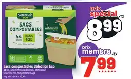 Metro SACS COMPOSTABLES SELECTION ECO | SELECTION ECO COMPOSTABLE BAGS offer
