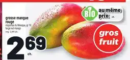 Metro GROSSE MANGUE ROUGE | LARGE RED MANGO offer