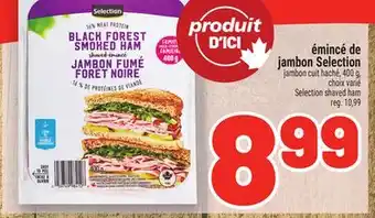 Metro ÉMINCÉ DE JAMBON SELECTION | SELECTION SHAVED HAM offer
