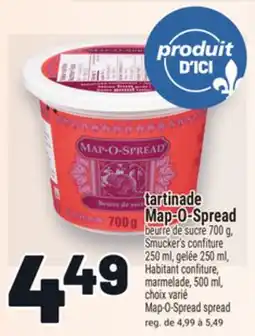 Metro TARTINADE MAP‑O‑SPREAD | MAP-O-SPREAD SPREAD offer