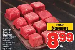 Metro CUBES DE BOEUF À BROCHETTE | BROCHETTE BEEF CUBES offer