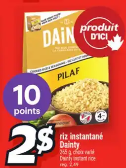 Metro RIZ INSTANTANÉ DAINTY | DAINTY INSTANT RICE offer