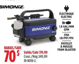 Canadian Tire PISTOLET À MOUSSE FOAM BLASTER offer