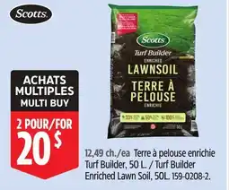 Canadian Tire Scotts Turf Builder Enriched Lawn Soil, 50L offer